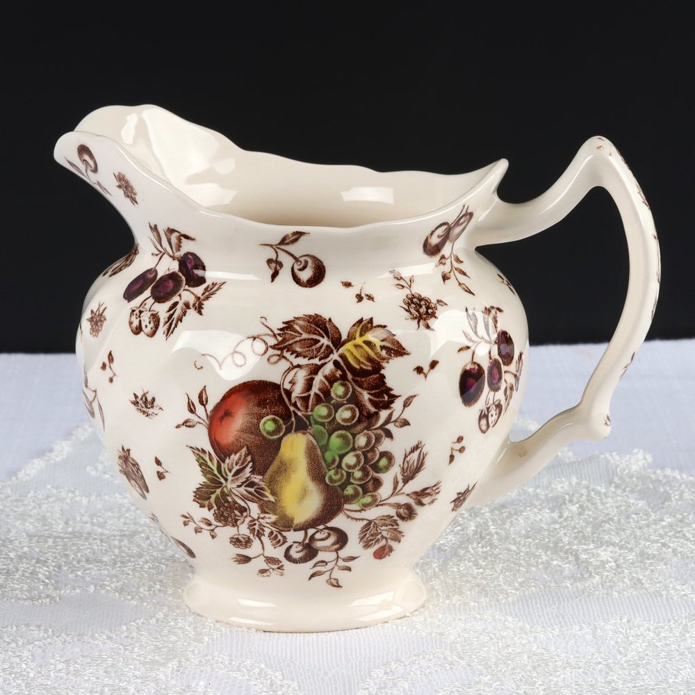 Vintage Johnson Brothers Autumn's Delight Pitcher 32 oz